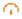 Orange gauge icon